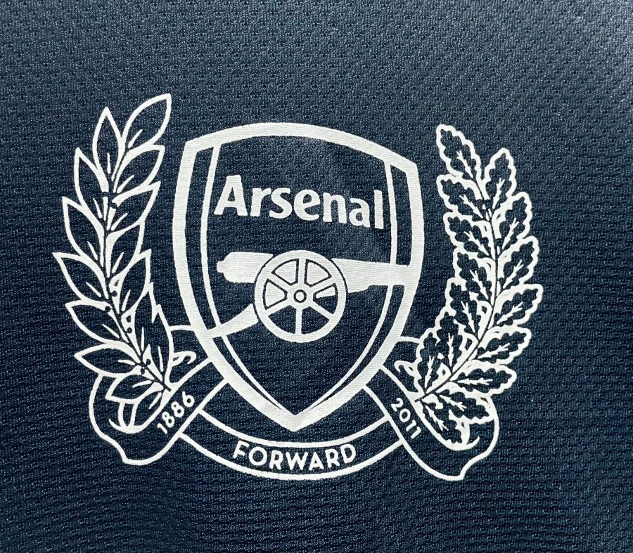 Arsenal FC udebanetrøje vintage kollektion to tusind elleve to tusind tolv