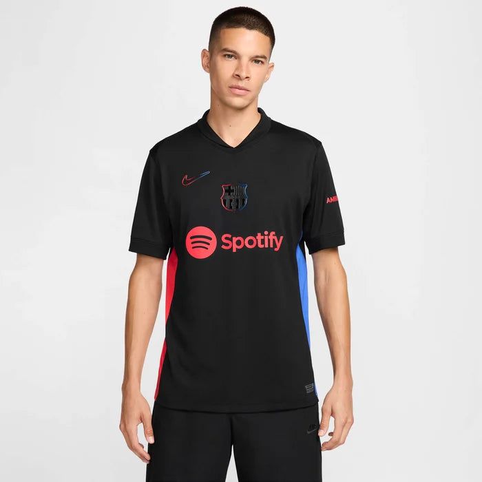 jersey-barca-exterieur-2024-2025-haut-de-football-supporter trøje Barça ude 2024 2025 supporterfodboldtop