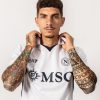 Fodboldtrøje SSC Napoli udebaneversion 2024 2025 med klubemblem
