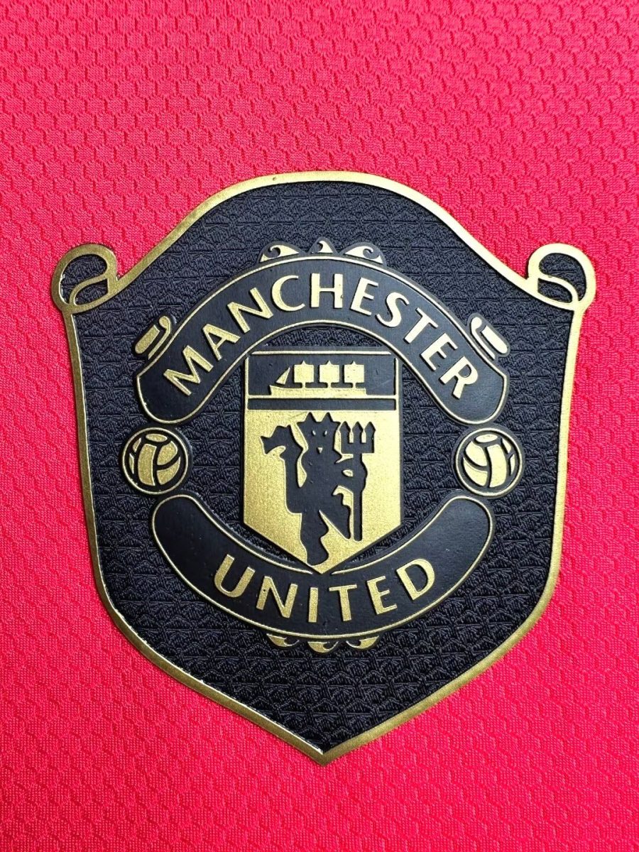 Fodboldtrøje Manchester United rød hjemmebanetrøje lange ærmer 2019 2020