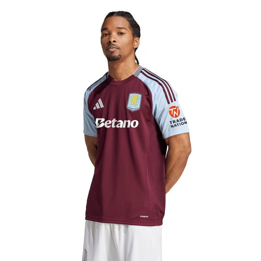 Officiel Aston Villa Hjemmebanetrøje 2024 2025 til supporter