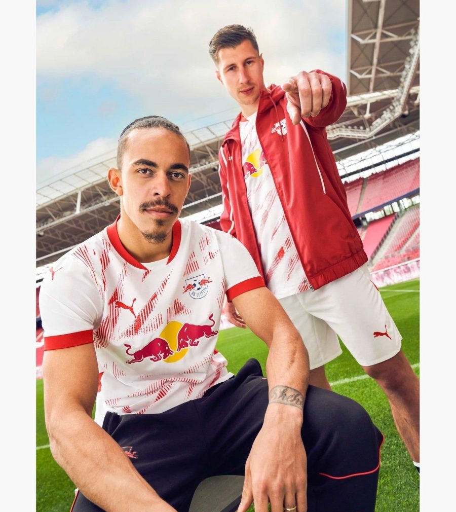 Officiel trøje RB Leipzig hjemmebanekamp tøj 2024 2025