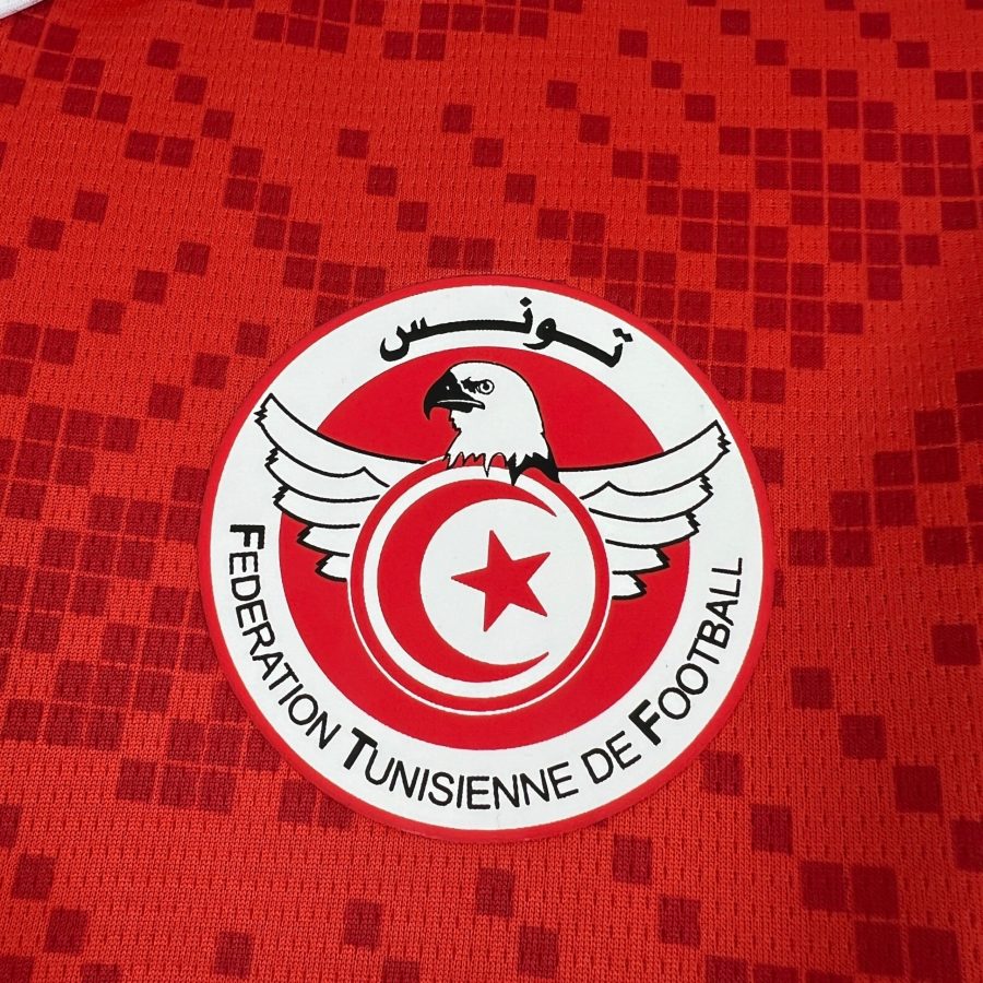 Rød og hvid jersey Tunesien hjemmebane kollektion 2026