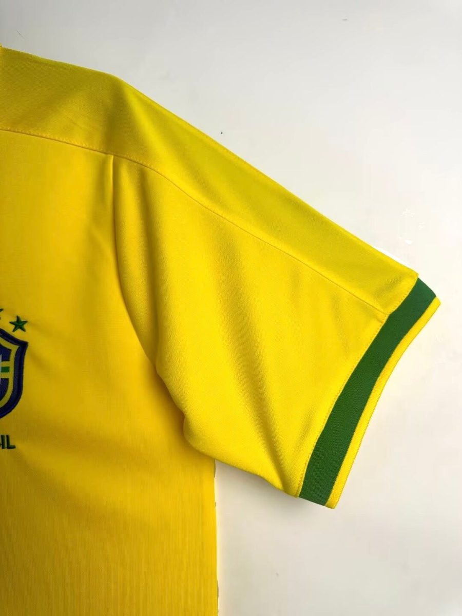 jersey-vintage-equipe-du-bresil-domicile-annee-1997 vintage trøje for Brasilien hjemmebanetrøje år 1997