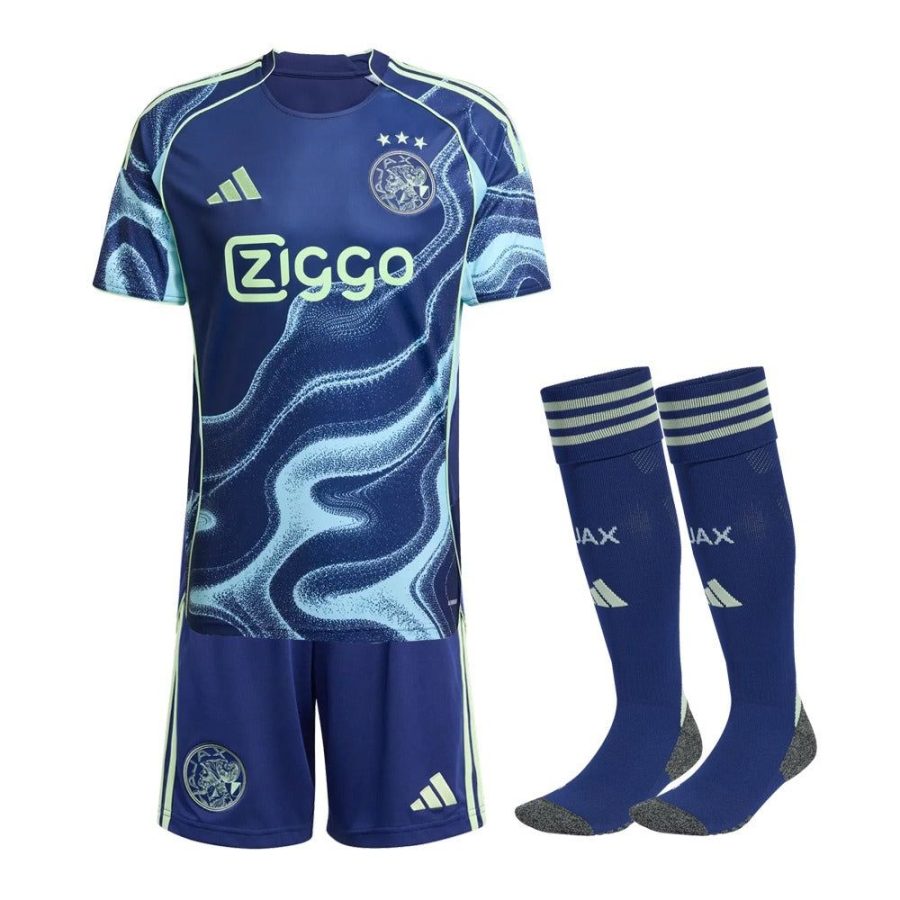 BØRNESÆT AJAX AMSTERDAM UDEBANETRØJE 2025-2026