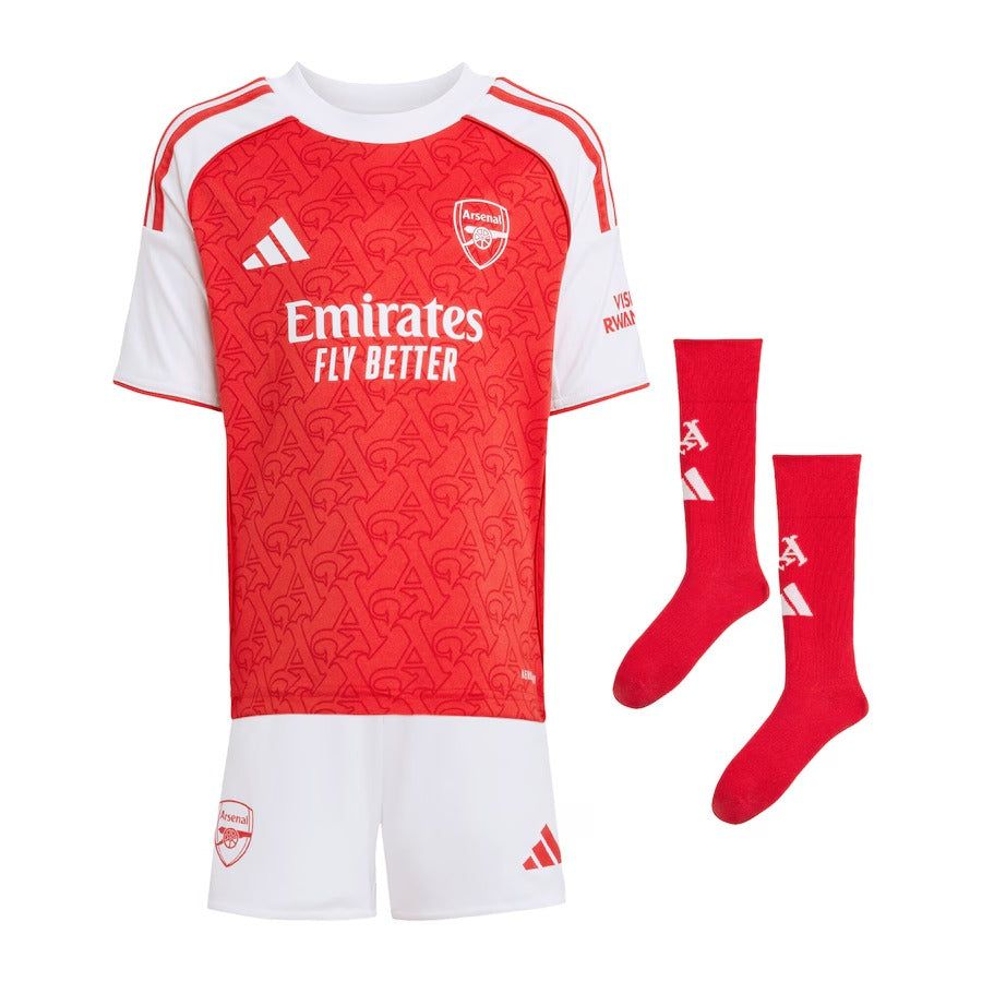 kit-enfant-arsenal-domicile-2025-2026 BØRNESÆT ARSENAL HJEMMEBANETRØJE 2025-2026