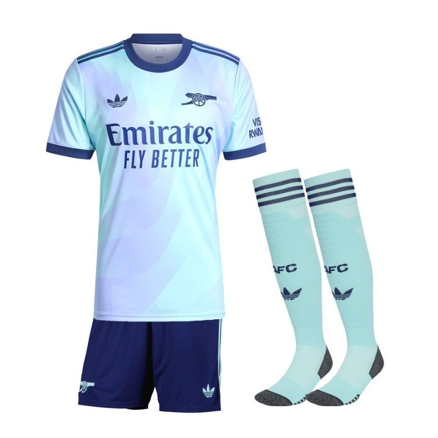 kit-enfant-arsenal-third-2024-2025 BØRNESÆT ARSENAL TREDJETRØJE 2024-2025