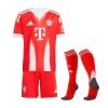kit-enfant-bayern-munich-domicile-2025-2026 BØRNESÆT BAYERN MÜNCHEN HJEMMEBANE 2025-2026