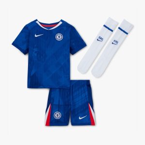 BØRNESÆT CHELSEA FC HJEMMEBANETRØJE 2025-2026