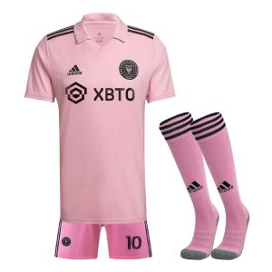 kit-enfant-inter-miami-domicile-2023-2024 BØRNESÆT INTER MIAMI HJEMMEBANETRØJE 2023-2024
