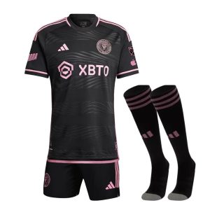BØRNESÆT INTER MIAMI UDEBANETRØJE 2023-2024