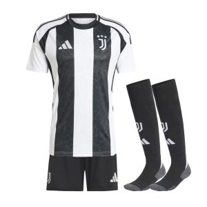 BØRNESÆT JUVENTUS HJEMMEBANETRØJE 2024-2025