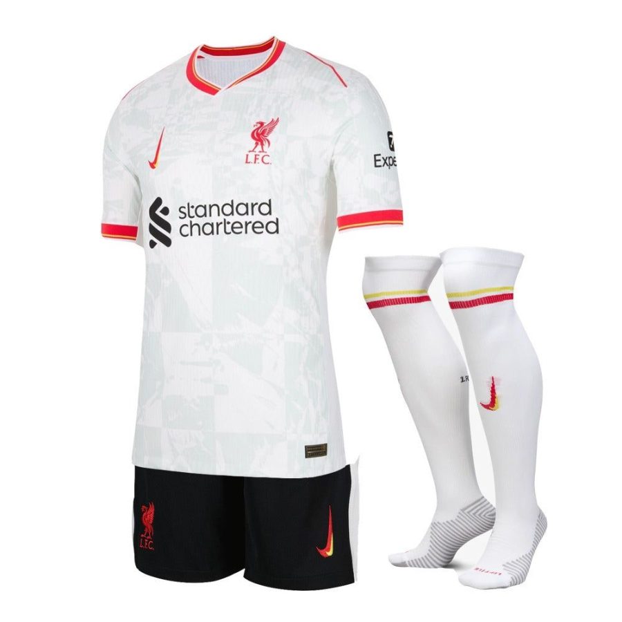 Børnesæt Liverpool 3. trøje Third 2024-2025