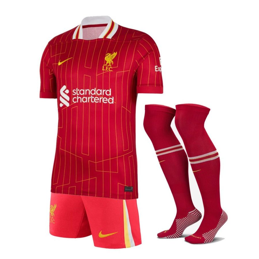 kit-enfant-liverpool-domicile-2024-2025 BØRNESÆT LIVERPOOL HJEMMEBANE 2024-2025