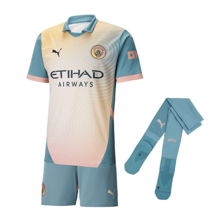 BØRNESÆT MANCHESTER CITY FOURTH 2024-2025