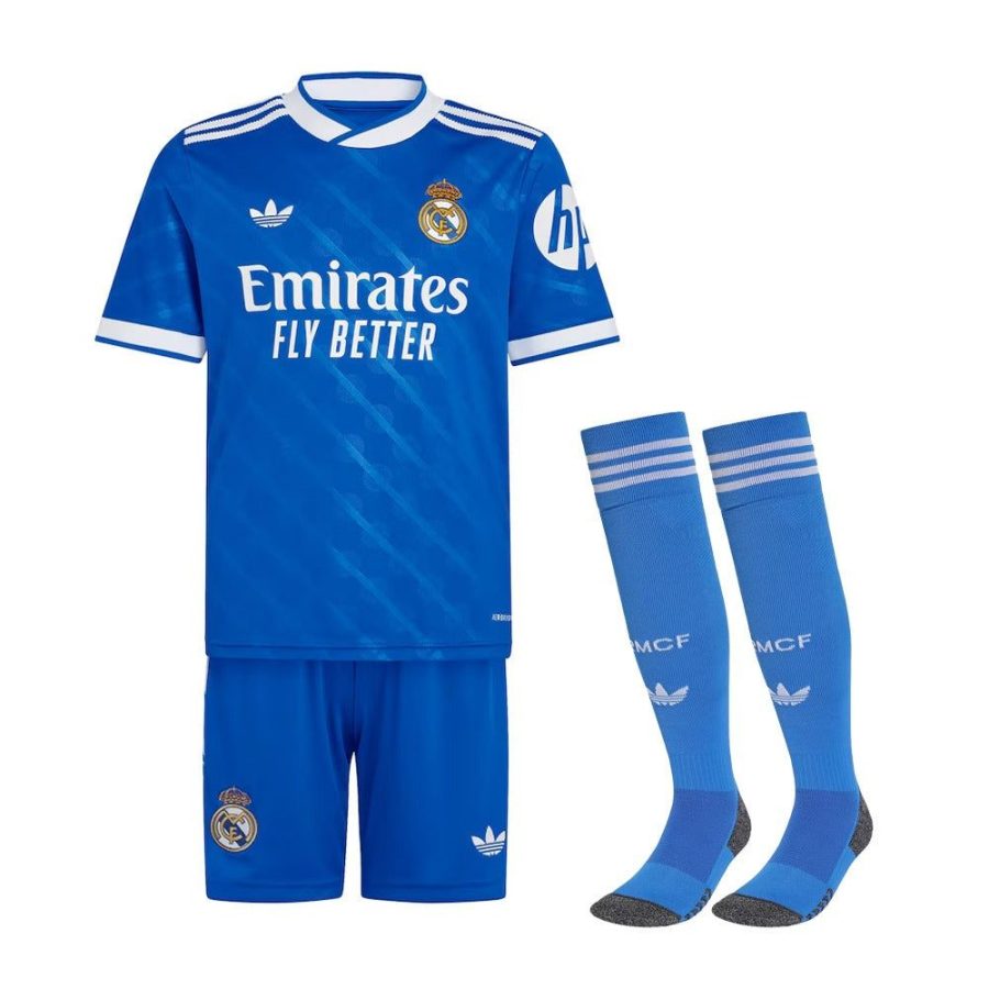 Børnesæt Real Madrid 3. trøje 2025-2026