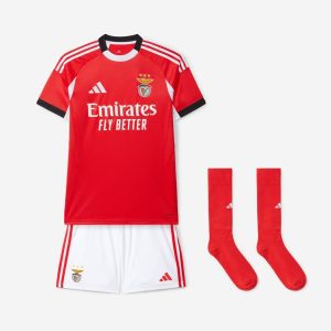BØRNESÆT SL BENFICA HJEMMEBANETRØJE 2025-2026