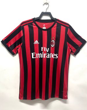 HJEMMEBANETRØJE AC MILAN 20172018