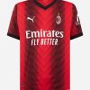 HJEMMEBANETRØJE AC MILAN 20232024