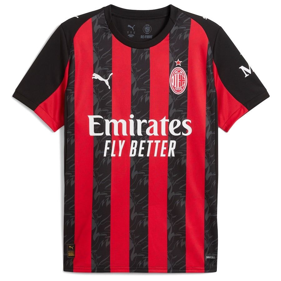 FODBOLDTRØJE AC MILAN HJEMMEBANETRØJE 20252026