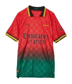 maillot-ac-milan-gardien-20242025 fodboldtrøje ac milan målmand 20242025
