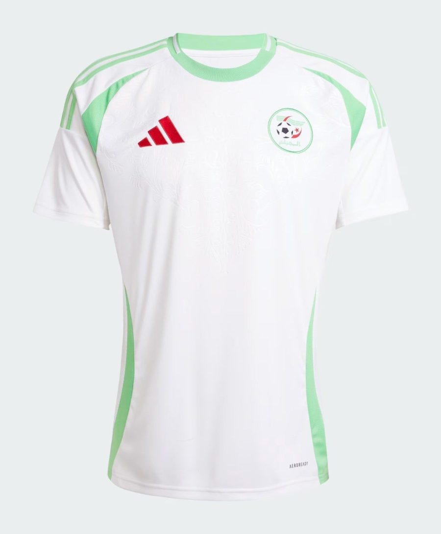 maillot-algerie-domicile-20242025 ALGERIET HJEMMEBANETRØJE 20242025