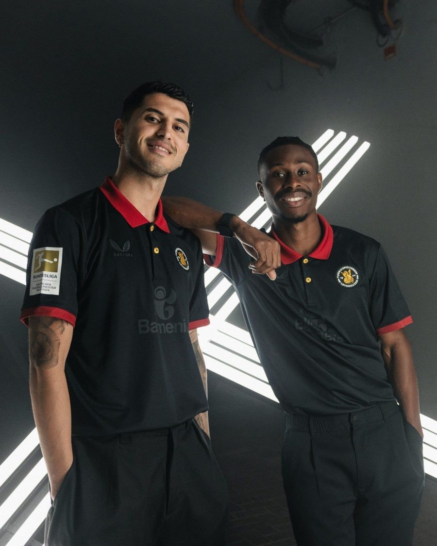maillot-anniversaire-du-bayer-leverkusen-saison-2024-2025 jubilæumstrøje Bayer Leverkusen sæson 2024 2025