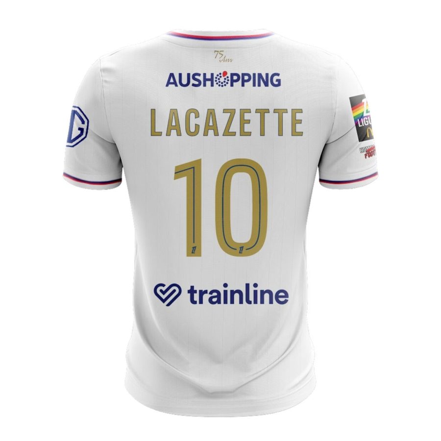 Jubilæumstrøje Olympique Lyonnais sæson 2024 2025 specialudgave til supportere