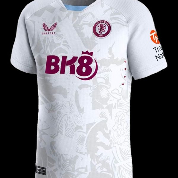 Fodboldtrøje Aston Villa Udebane 2023-2024