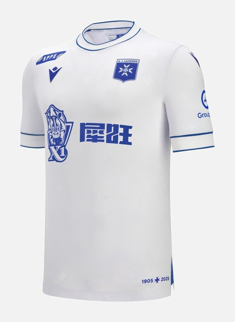 maillot-auxerre-domicile-20252026 AUXERRE HJEMMEBANETRØJE 20252026