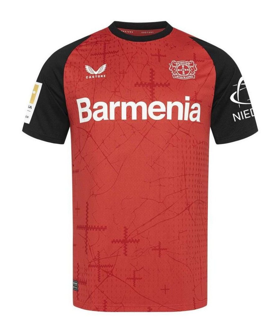 maillot-bayer-04-leverkusen-domicile-20242025 BAYER 04 LEVERKUSEN HJEMMEBANETRØJE 20242025