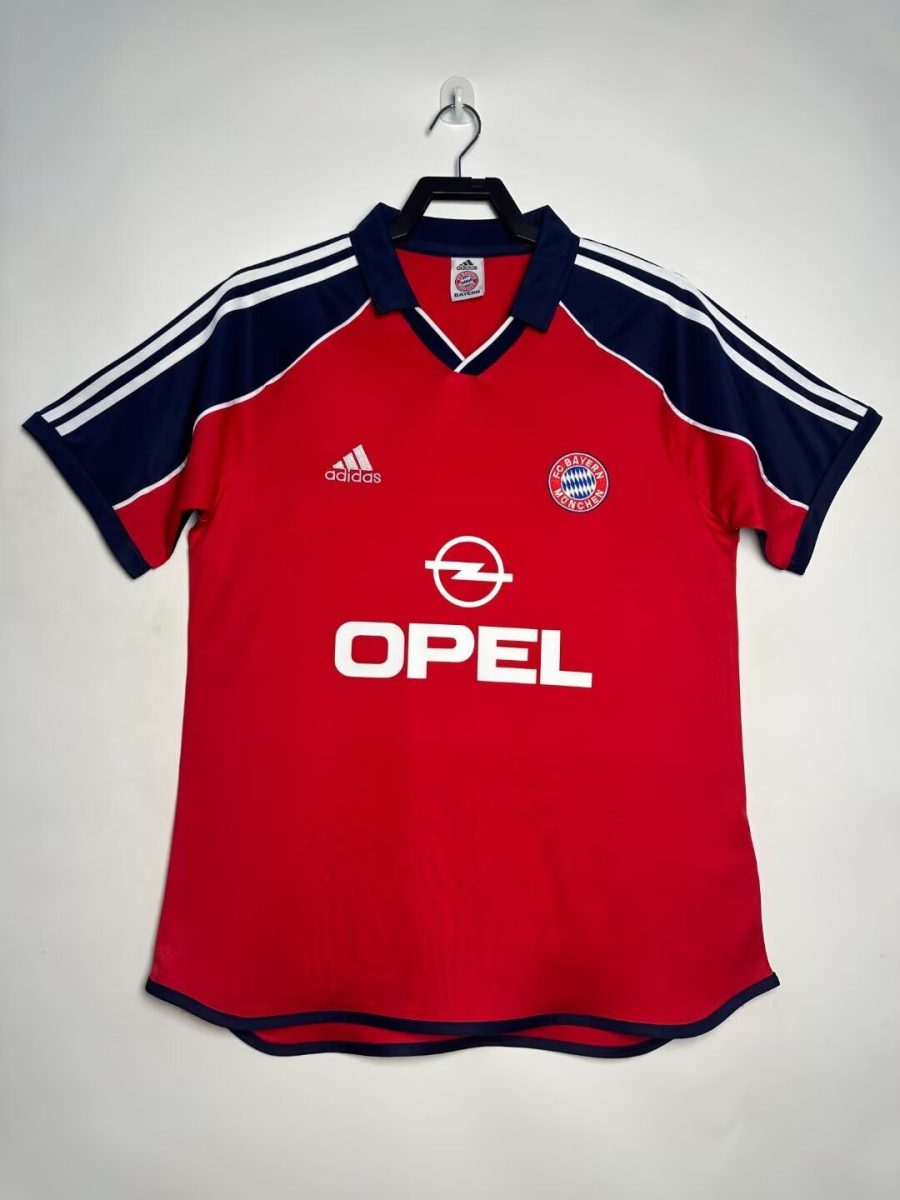 maillot-bayern-munich-domicile-20002001 BAYERN MÜNCHEN HJEMMEBANETRØJE 20002001