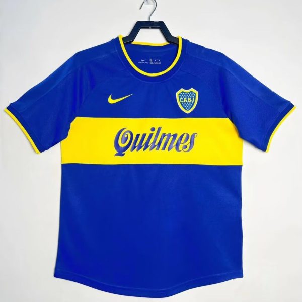 Fodboldtrøje Boca Juniors Hjemmebanetrøje 2000-2001