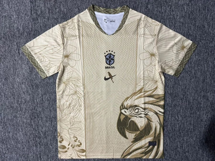 maillot-bresil-concept-gold-20252026 FODBOLDTRØJE BRASILIEN KONCEPT GULD 20252026