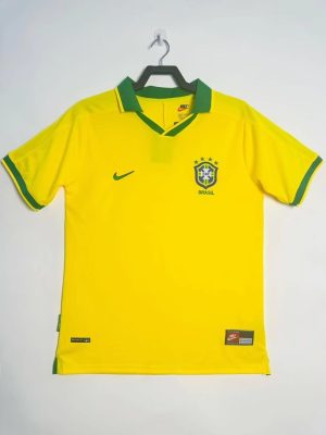 BRASILIEN HJEMMEBANETRØJE 1997