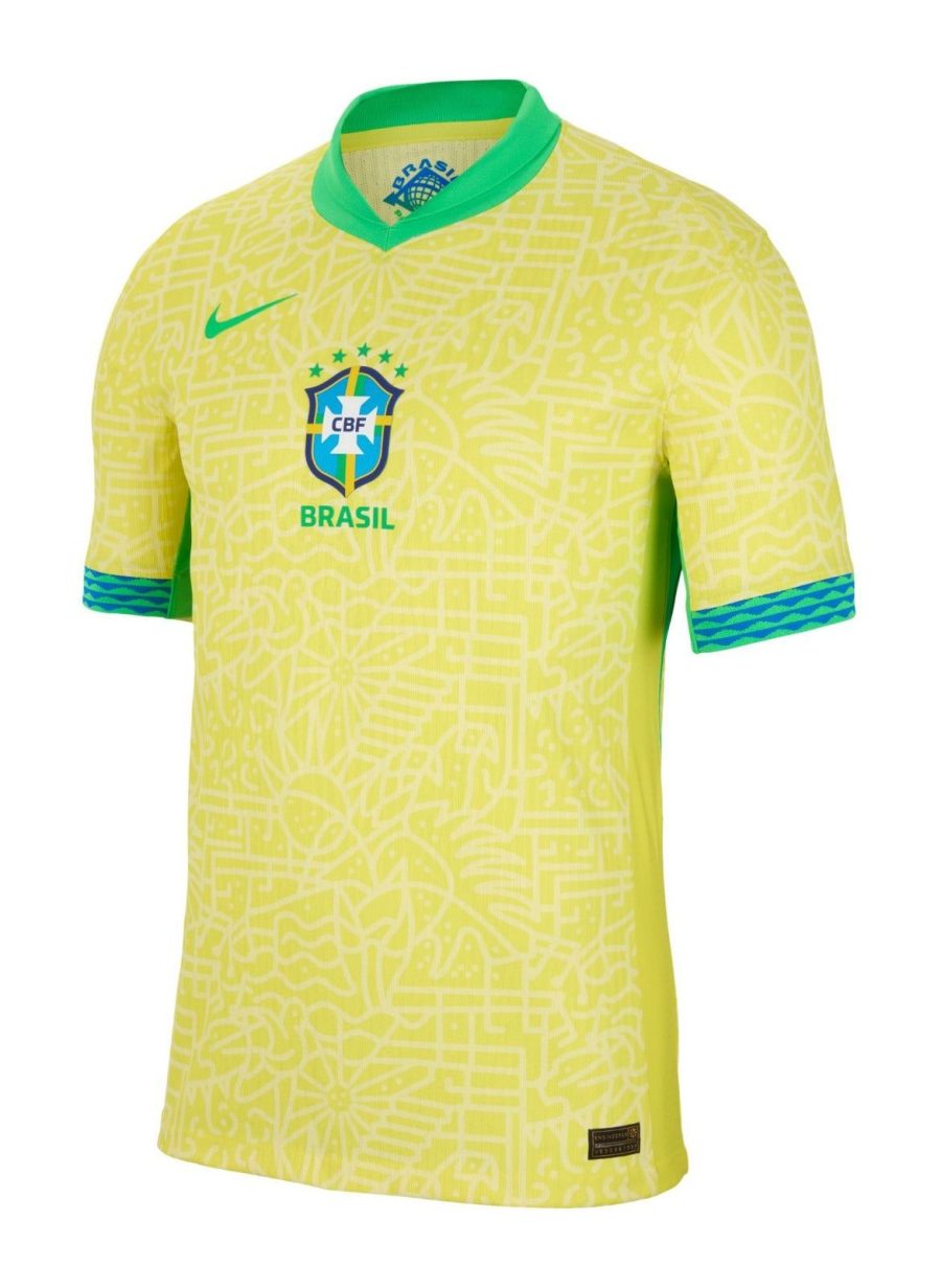maillot-bresil-domicile-2024 BRASILIEN HJEMMEBANETRØJE 2024