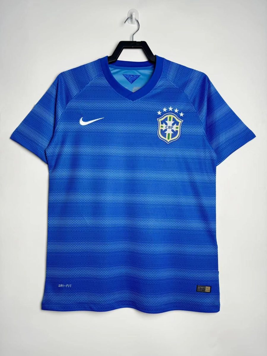 maillot-bresil-exterieur-2014 BRASILIEN UDEBANETRØJE 2014