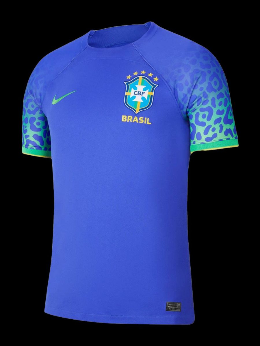 BRASILIEN UDEBANETRØJE VM 2022