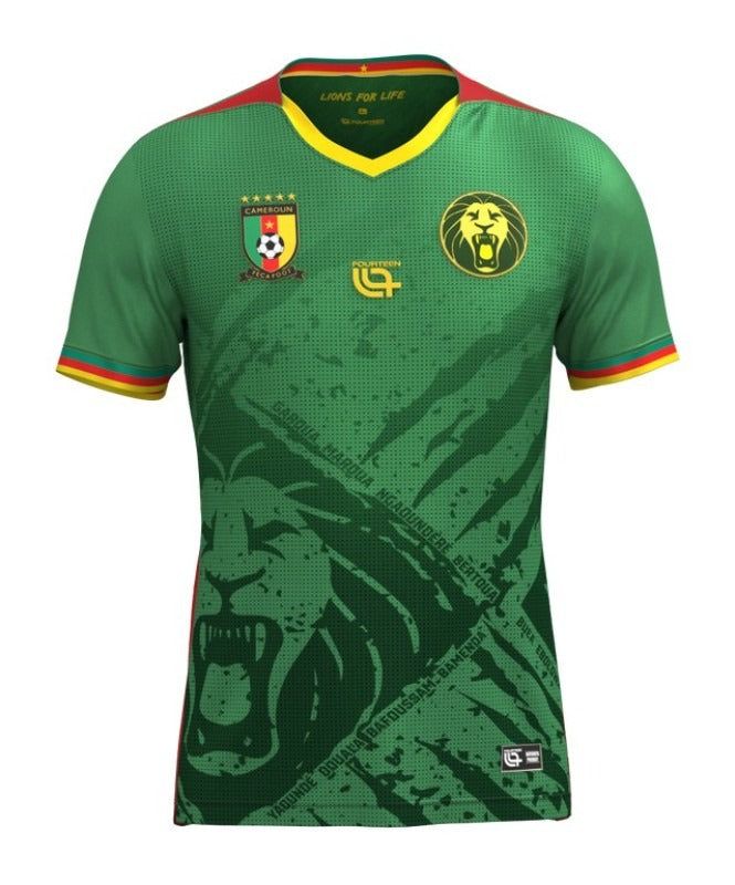 maillot-cameroun-domicile-2025 fodboldtrøje Cameroun hjemmebanetrøje 2025