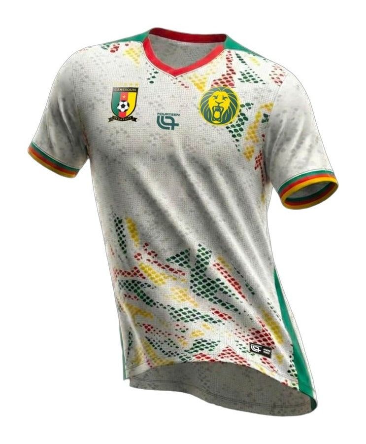 maillot-cameroun-exterieur-2026 fodboldtrøje cameroun udebanetrøje 2026