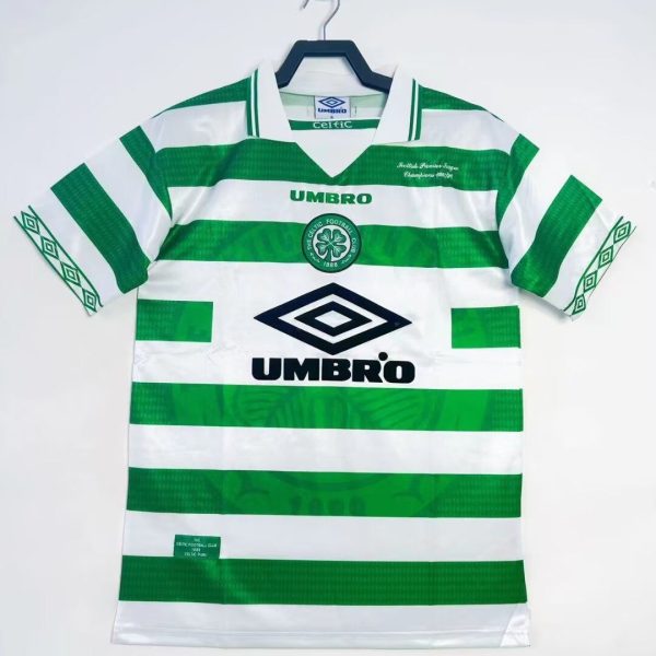 Fodboldtrøje Celtic FC Hjemmebanetrøje 1997-1998
