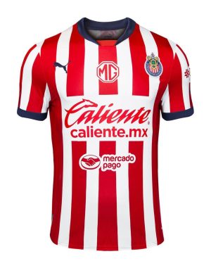 CHIVAS DE GUADALAJARA HJEMMEBANETRØJE 20242025