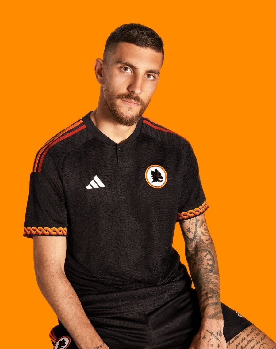 maillot-de-football-as-roma-troisieme-tenue-2023-2024-pour-supporter Fodboldtrøje AS Roma tredje sæt 2023 2024 til fan
