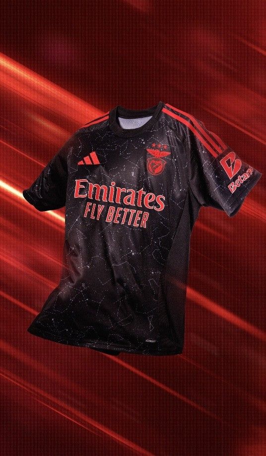 Fodboldtrøje Benfica udebanetrøje sekundær farve fan-version