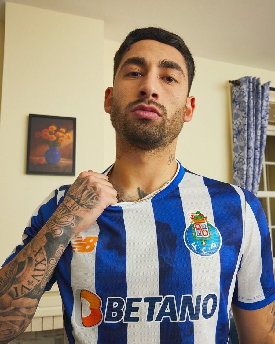 fodboldtrøje FC Porto kit hjemmebane korte ærmer klubemblem