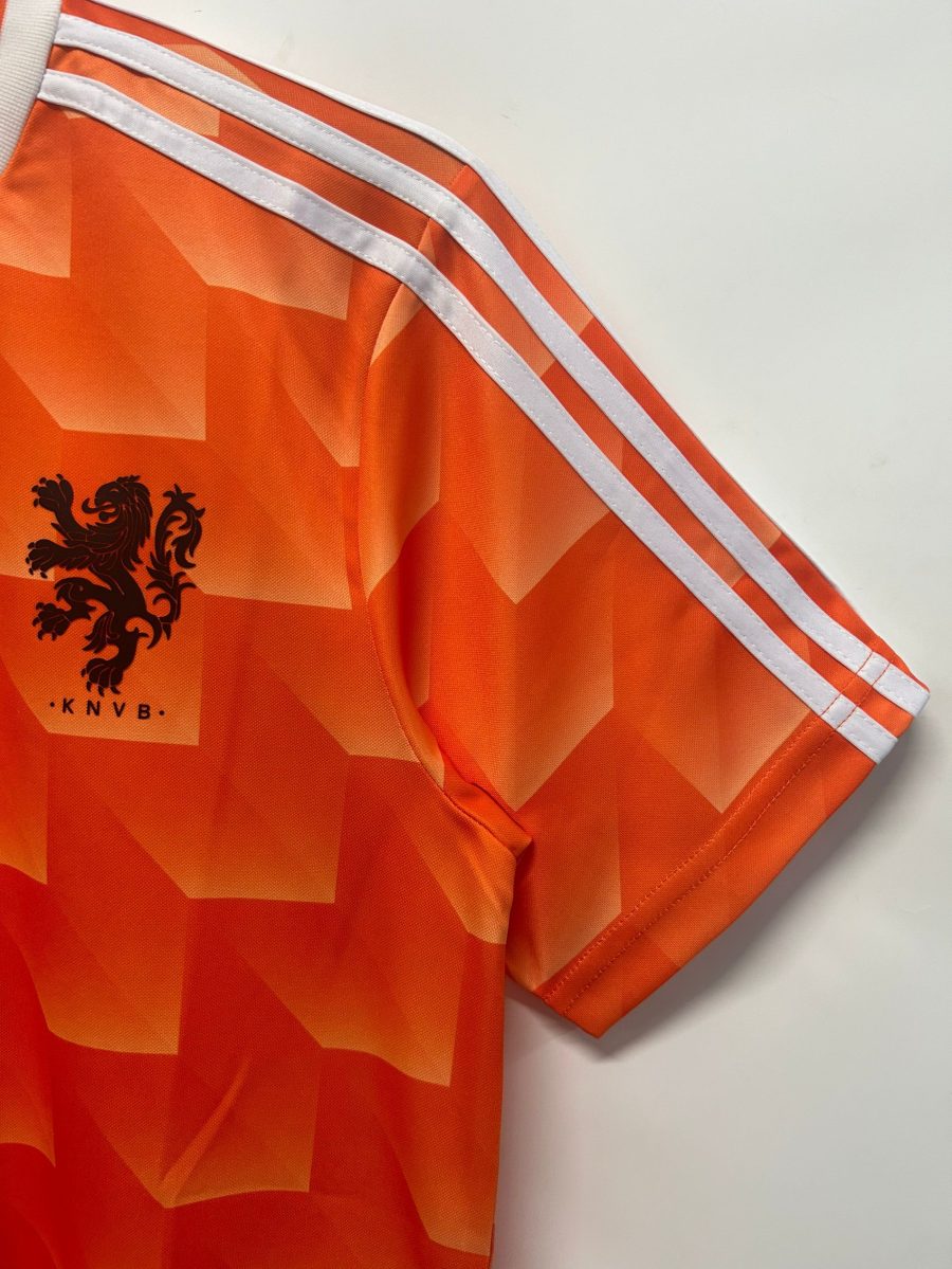 Orange fodboldtrøje Holland retro udgave hjemmebanetrøje