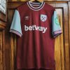 West Ham United fodboldtrøje bordeaux hjemmebane