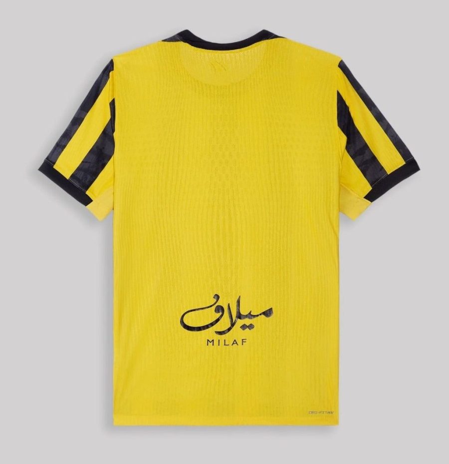Hjemmebanetrøje Al Ittihad FC sæson 2025 2026 officiel spilledragt