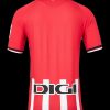 maillot-domicile-athletic-bilbao-saison-2023-2024-rouge-et-blanc-officiel Athletic Bilbao hjemmebanetrøje sæson 2023 2024 rød og hvid officiel