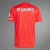 maillot-domicile-benfica-manches-courtes-saison-2024-2025 fodboldtrøje hjemmebanetrøje Benfica korte ærmer sæson 2024 2025